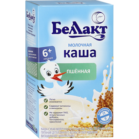 Молочная пшенная каша с витаминами и минералами