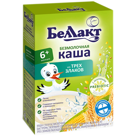 безмолочная 3 злака